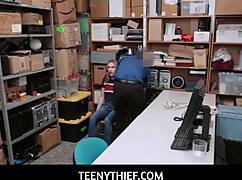 ever wonder how teen thief kasey miller sucks officer's cock to escape trouble?