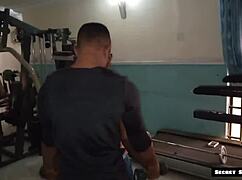 BBC Ravages Horny Big Ass Gym Slut Pussy