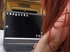 Girlfriend Sucks Me While Watching Amateur French Cum Swallow Porn