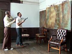 Two Girls Gape Asses on Double Cock Assault Creampie Fuck!