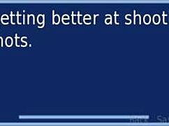 Groping Big Boobs in Tight Orange Trainer Dance