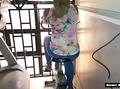 BBC Ravages Horny Big Ass Gym Slut Pussy