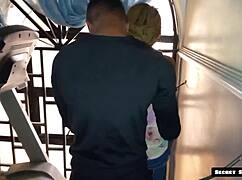 BBC Ravages Horny Big Ass Gym Slut Pussy