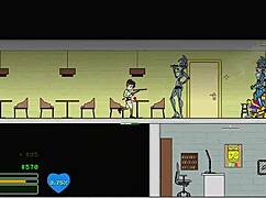 trapped in fnfa captivity, beg the futanari monster to dominate you now