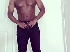 user llamasr returns with real name stripping skinny jeans naked in bedroom spreading ass