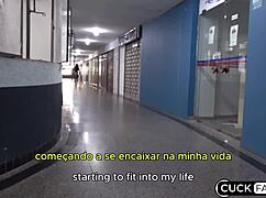 Latina Maid Dominates Boss And Cuckold Husband In Workout Interracial Session