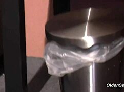 german milf housewife rips pantyhose shoves vibrator deep in shaved pussy solo