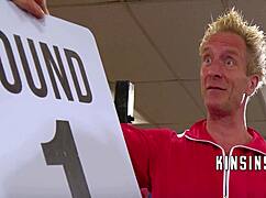 Family Fight Turns Threesome! Beca Barbie Rides Clarke Kent and Axel Haze Cowgirl!