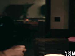 Sly big-titted milf therapist indulges in steamy lesbian threesome with patients