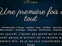 hey, first time french futa audio porn got me hooked already