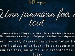 hey, first time french futa audio porn got me hooked already