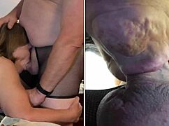 Granny Leia in Sith costume deepthroats like a space cocksucking slave princess?