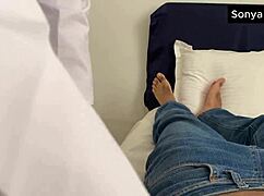 Big tits nurse fucked doggystyle by patient in hospital