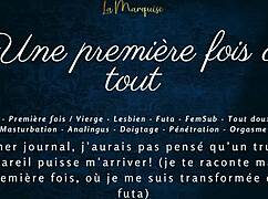 hey, first time french futa audio porn got me hooked already