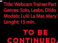 Mary Rider Trains Lul La Mar for First Webcam Anal Fisting Lesbian Ride with Tattoo Blonde Milf