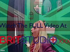 gloryhole teen student deepthroats cum-covered cock in uniform