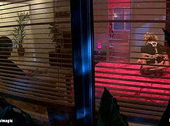 imagine this student bound tight, choked, and monster cock slammed deep