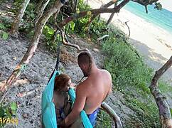 what if beach couple rips clothes for public juicy pussy fingering?