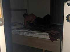 I love real homemade sex at home kissing my mature milf passionately in missionary while fucking her wet pussy