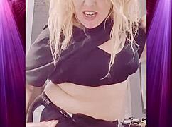 shaking my juicy booty in boyfriend's clothes while he watches all dominated