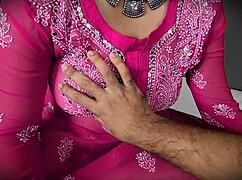 Step uncle catches roommate playing with stepdaughter riya's hairy teen pussy