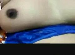 hyderabad cam girl sirisha fingers her wet pussy in steamy solo show