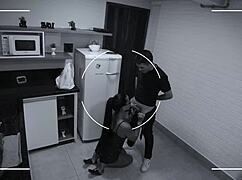 olha essa entrega louca com xerecard na cozinha 😜💦