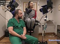 dr tampa trades cash for petite kalani luana's nurse playtime