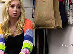 yo i respect the move but get on your knees petite for this burglar blackmail blowjob submission