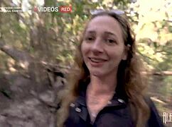 yo i was playing big bad wolf and found this hot curvy latina alone in the forest fucked her wild public style right there