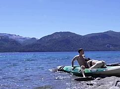 hey, did you catch that horny teen couple screaming through public beach sex cumshot?