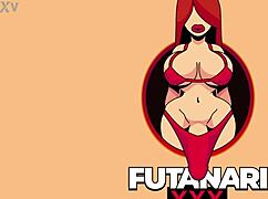 imagine cindy shine's huge futanari cock exploding in her own facial cumshot!