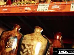 Curly haired latina college coed sucks big black cock publicly outdoors