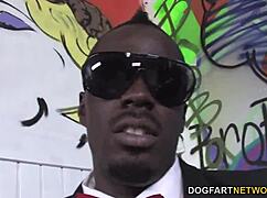 Busty Blonde Cindee Craves Massive BBC Gangbang Cumshots