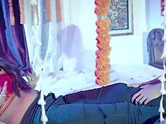 Young Indian Couple's Suhaag Raat First Night Missionary Doggystyle Creampie Sex Dirty Hindi Audio