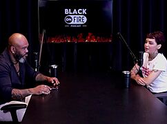 she begged to shove a tennis ball up her ass for cash freedom, then sucks and sits on whoever - annie clementine on sheer red