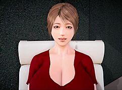 redhead dives into erotic family game adventures