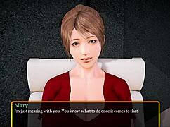 redhead dives into erotic family game adventures