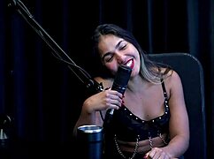 gaby oliveira's first anal sex video as couple vs producer... see-through red lingerie bdsm!