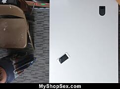 avi love caught shoplifting fucks security!