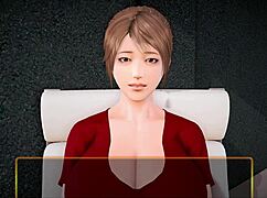 redhead dives into erotic family game adventures
