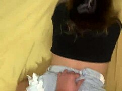 amateur big ass chick fucked hard shorts still on 🍑💦