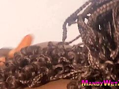 i'm HOOKED on fucking my curvy blonde domestic with her BIG BLACK COCK shaking that fat ass screaming wild