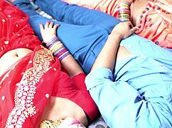 stepmom beats stepson at dirty hindi talk quickie 😈🍑