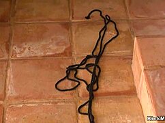 bbc DESTROYS gaping teen 18+ asshole in bdsm bondage rough anal creampie