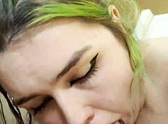 i can't stop watching goth nikki greaves deepthroat this huge monster cock pov 😩🍆