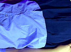 obedient schoolgirl gets creampied after skirt lift in bedroom 😊🍑