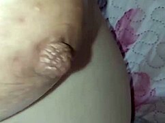 gretala's huge pregnant tits beg for attention as she craves more