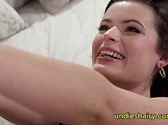 juicy hairy teen dharma jones craves will pounder's massive cock pounding her horny cunt