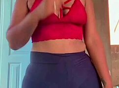 damn that ass in those marked panties looks ready for action